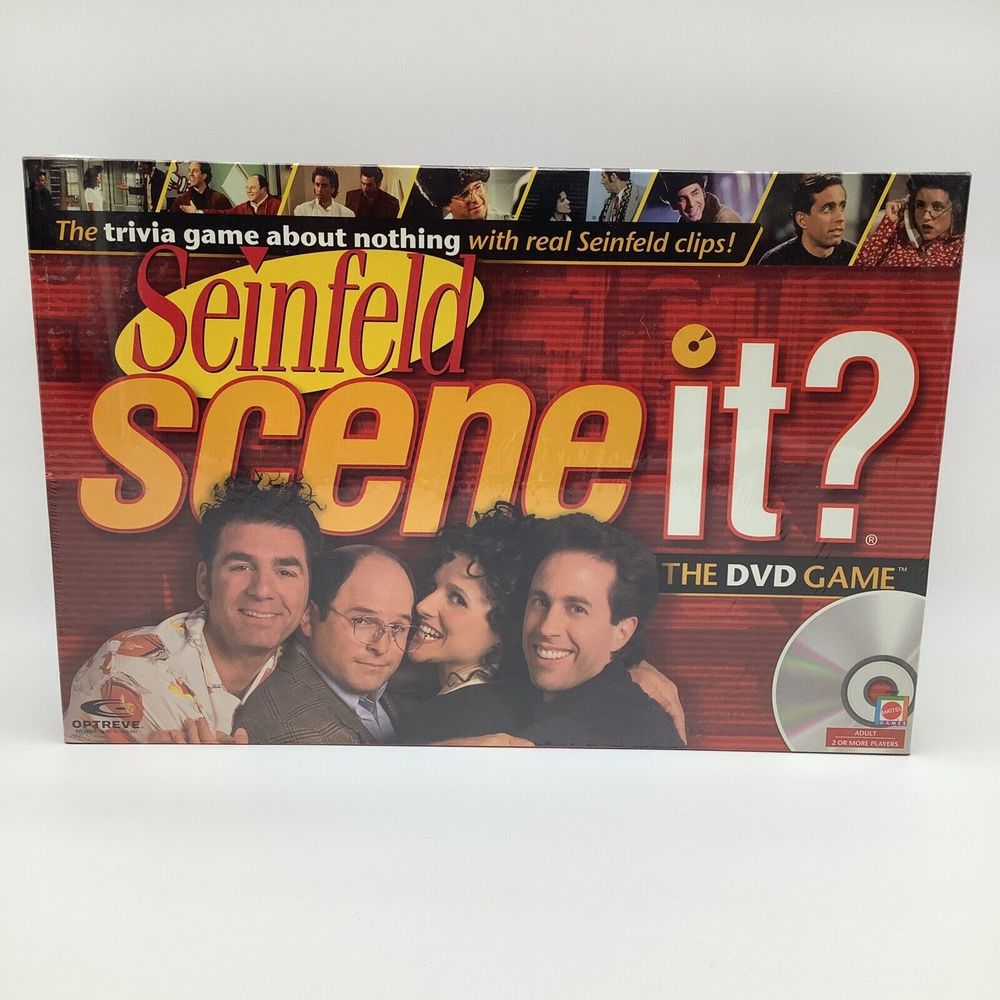Seinfeld‎ SCENE it? The DVD Game 2008 Mattel New
